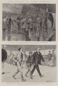 De terugkeer van Lord Roberts door Gurnell Charles Jennis
